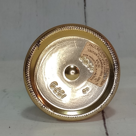 AVON Vintage Paul Revere Bell Empty Decanter - Picture 7 of 10